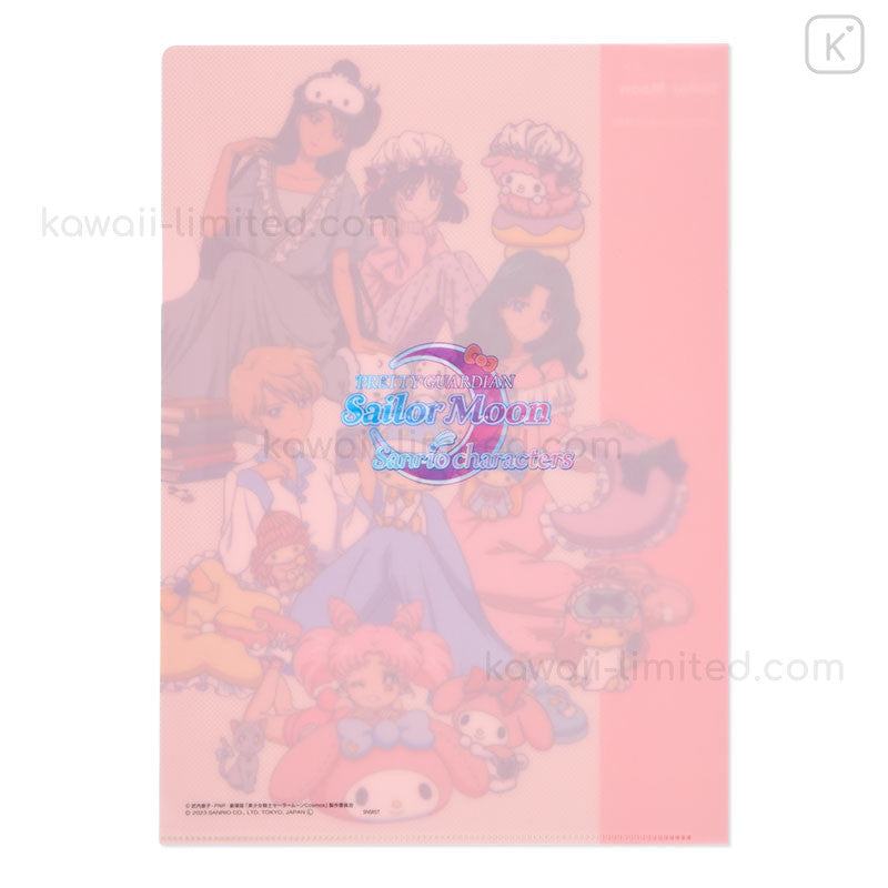 Sailor Moon x Sanrio Characters A4 Clear Folder (B) - Techo Treats