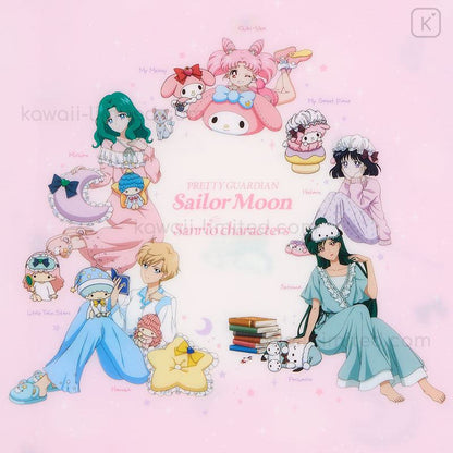 Sailor Moon x Sanrio Characters A4 Die-cut 5-Pocket Clear Folder (B) - Sun-Star Stationery - Default Title by Techo Treats Stationery