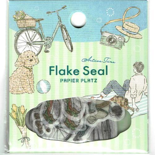Sakai Maori Flake Seal - Sunday Morning - Papier Platz - Default Title by Techo Treats Stationery