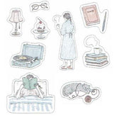 Sakai Maori Flake Seal - Weekend Night - Papier Platz - Default Title by Techo Treats Stationery