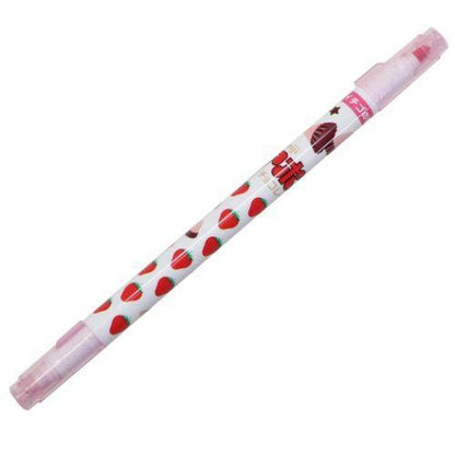 Sakamoto Snacks Double Marker - Marble by Techo Treats Stationery