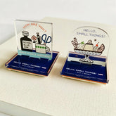 SANBY eric Acrylic Stand Rubber Stamp Vol.1 - Ink - Default Title by Techo Treats Stationery