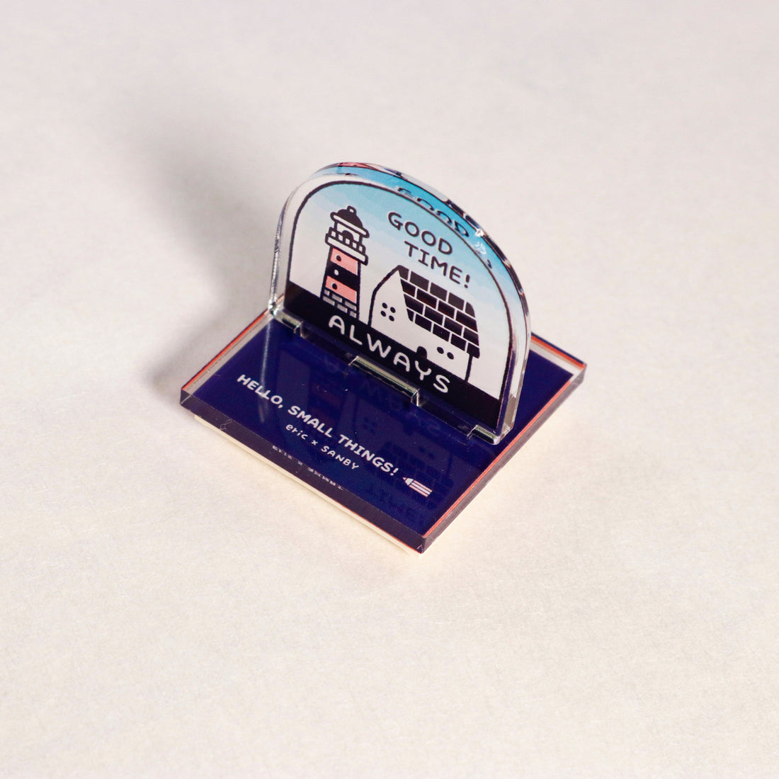 SANBY eric Acrylic Stand Rubber Stamp Vol.1 - Snowblobe - Default Title by Techo Treats Stationery
