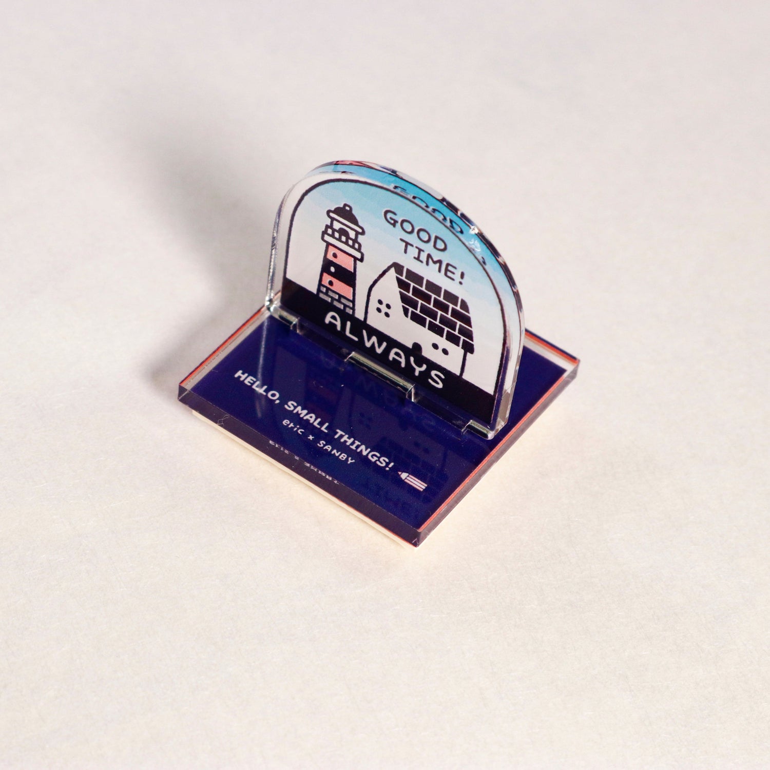 SANBY eric Acrylic Stand Rubber Stamp Vol.1 - Snowblobe - Default Title by Techo Treats Stationery