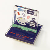 SANBY eric Acrylic Stand Rubber Stamp Vol.2 - PALETTE - Default Title by Techo Treats Stationery