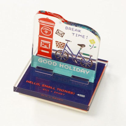 SANBY eric Acrylic Stand Rubber Stamp Vol.2 - POST - Default Title by Techo Treats Stationery