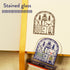 SANBY eric Acrylic Stand Rubber Stamp Vol.2 - Stained Glass - Default Title by Techo Treats Stationery