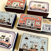 SANBY eric Matchbox Rubber Stamp Set - Stationery Store - Default Title by Techo Treats Stationery