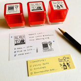 SANBY eric Penetrating Stamp 1st Edition - Sewing Set - Default Title by Techo Treats Stationery