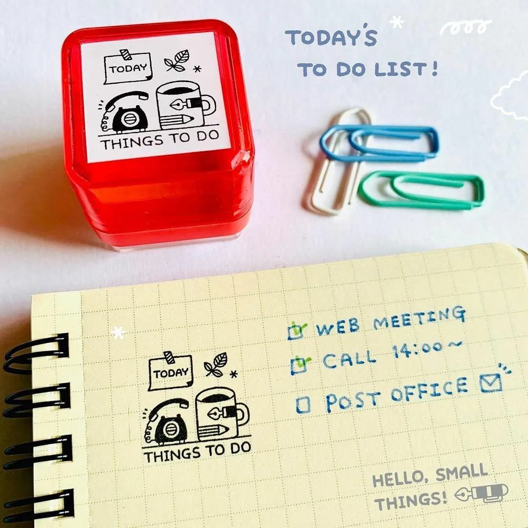 SANBY eric Penetrating Stamp 2nd Edition - Things to Do - Default Title by Techo Treats Stationery