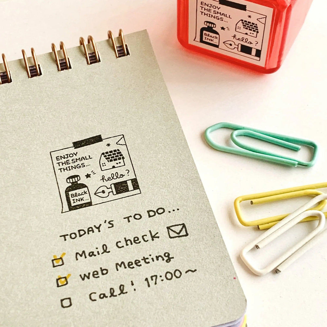 SANBY eric Penetrating Stamp 3rd Edition - Memo - Default Title by Techo Treats Stationery