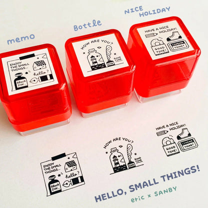 SANBY eric Penetrating Stamp 3rd Edition - Nice Holiday - Default Title by Techo Treats Stationery