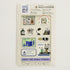 SANBY eric Washable MULTI-STICKER - ENJOY - Default Title by Techo Treats Stationery
