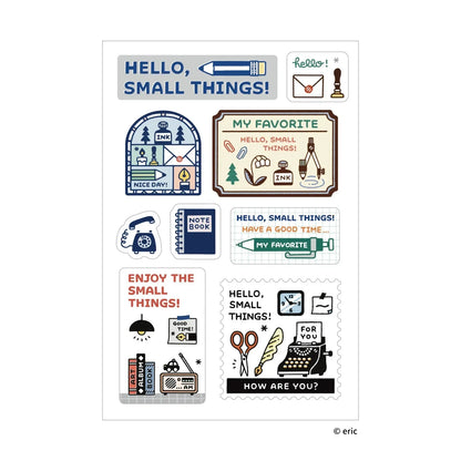 SANBY eric Washable MULTI-STICKER - MY DESK - Default Title by Techo Treats Stationery