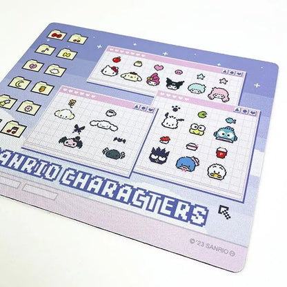 Sanrio Characters Bit Design Mouse Pad - Marimo Craft - Default Title by Techo Treats Stationery