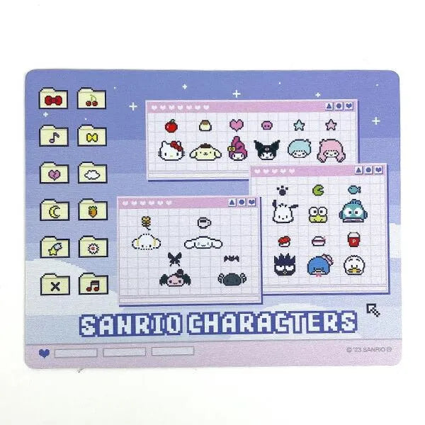 Sanrio Characters Bit Design Mousepad - Techo Treats