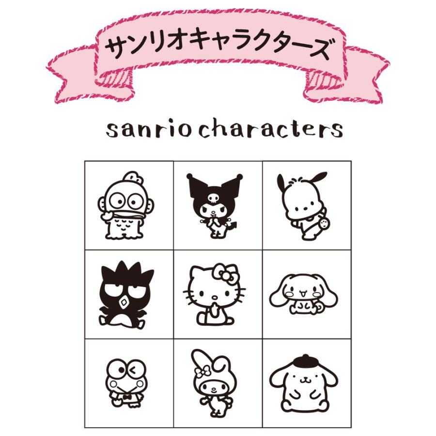 Sanrio Characters Planner Pal Rubber Stamp Set in Clear Case - Techo Treats