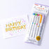 Sarasa R & Mildliner White Series - Illustration Limited Edition - Set B - Techo Treats