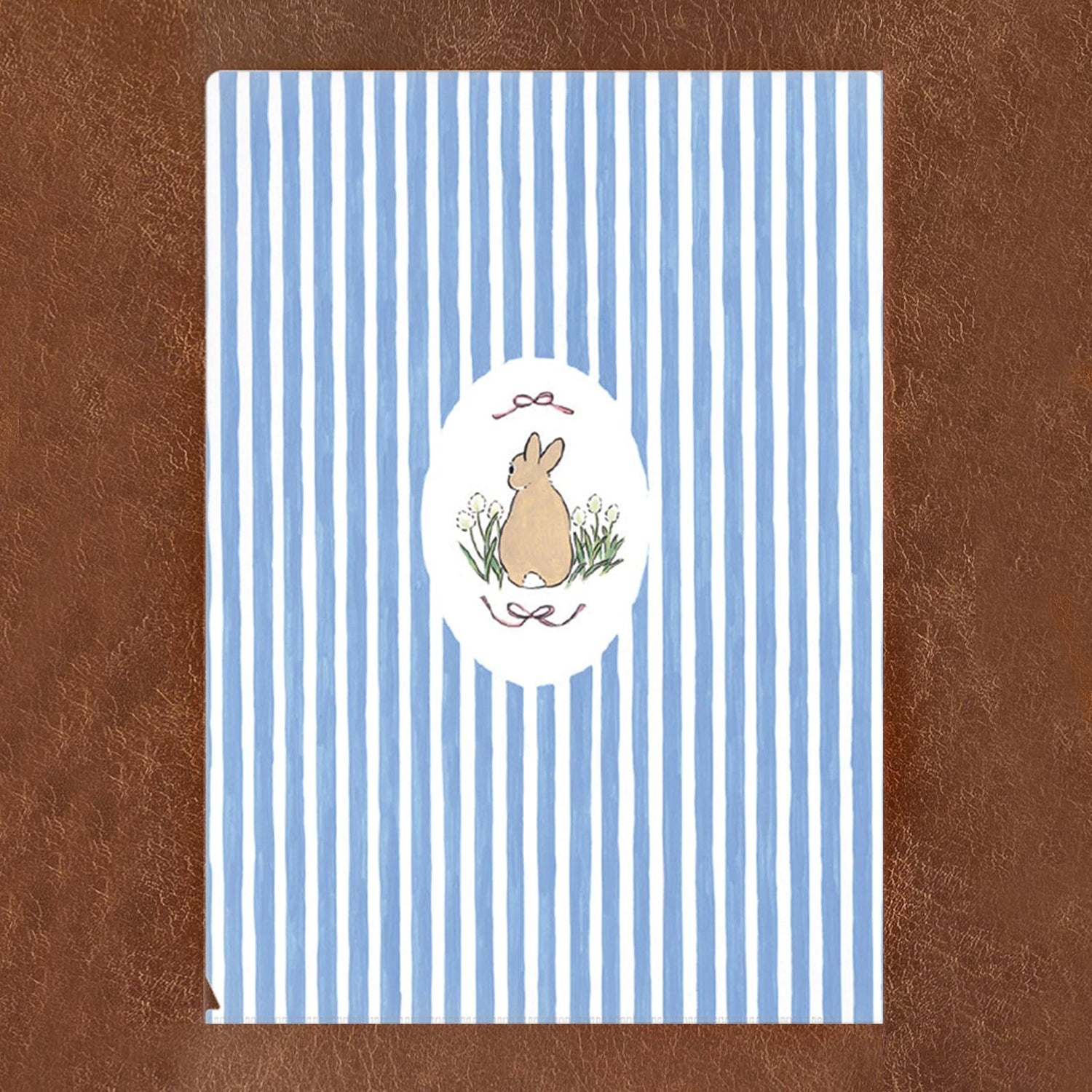 Schinako Moriyama A4 3-Pocket Clear Folder - Ribbon and Rabbit - Papier Platz - Default Title by Techo Treats Stationery