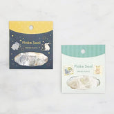 Schinako Moriyama Flake Seal - Constellation and Rabbit - Papier Platz - Default Title by Techo Treats Stationery