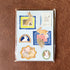 Schinako Moriyama OTEGARU MEMO - Rabbit and Mysterious Picture Frame - Papier Platz - Default Title by Techo Treats Stationery