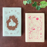 Schinako Moriyama Pocket Log Notebook - I Love You - Papier Platz - Default Title by Techo Treats Stationery