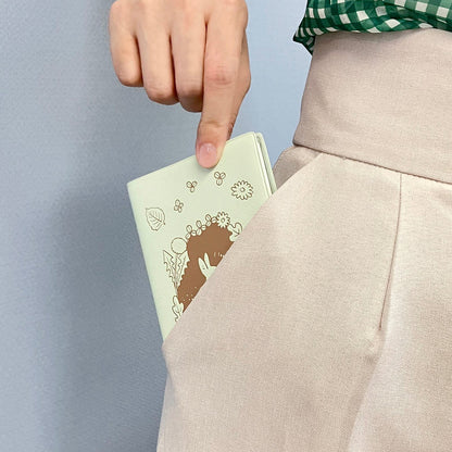 Schinako Moriyama Pocket Log Notebook - I Love You - Papier Platz - Default Title by Techo Treats Stationery