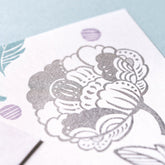 Shachihata Iromoyo Kousai Oil-based Glow Ink Pad (10 colors) - Peony 牡丹色 by Techo Treats Stationery