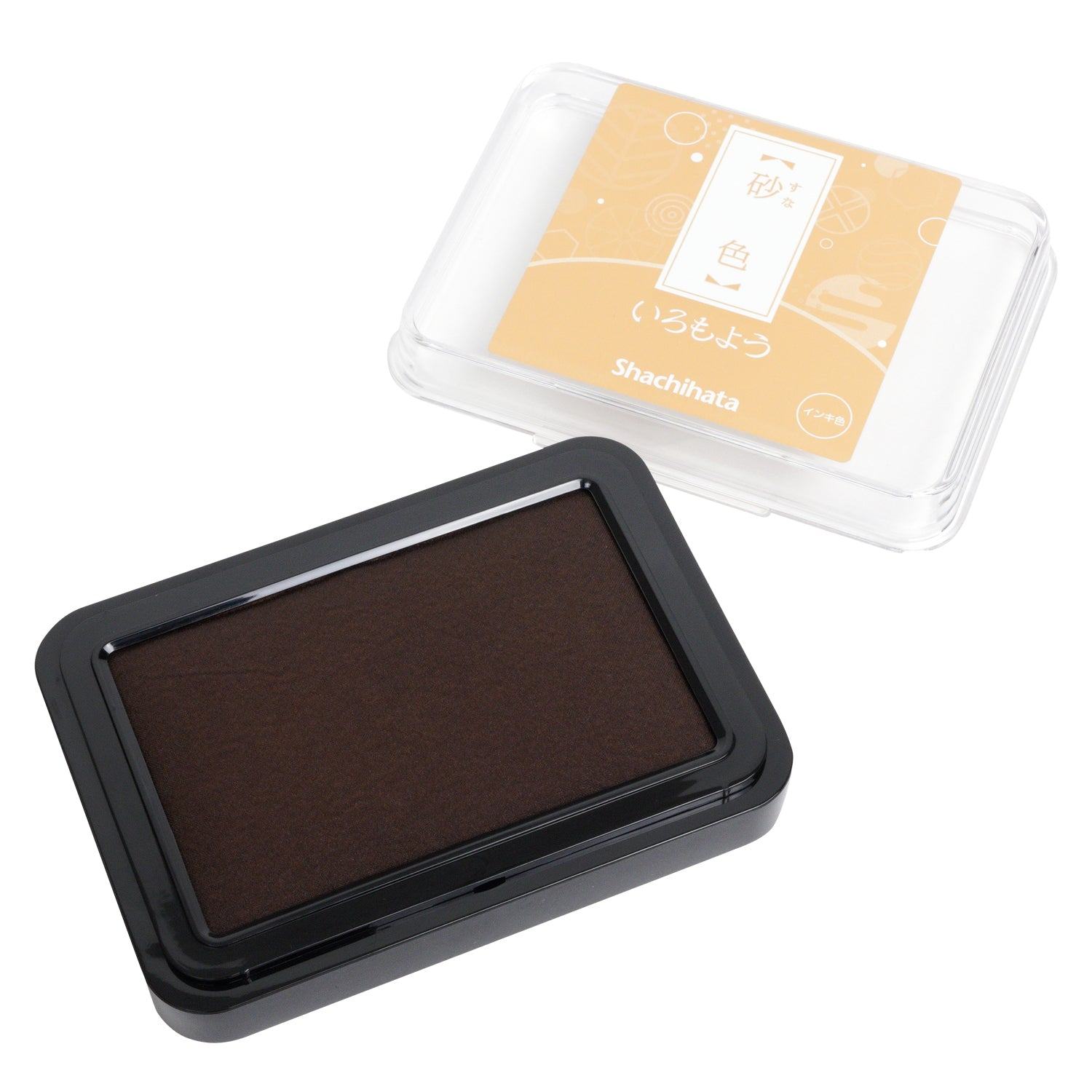 Shachihata Iromoyo Oil-based Ink Pad (7 colors) - Sand 砂色 by Techo Treats Stationery