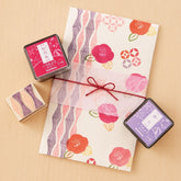 Shachihata Iromoyo Warabe Oil-based Mini Size Ink Pad - S2 - Purple 菖蒲色 by Techo Treats Stationery