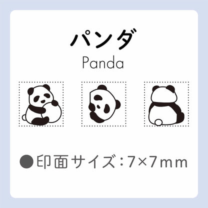 Shachihata nototo 10 Customizable Stick-type Mini Stamp - (12 designs and stick case)