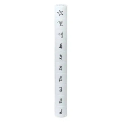 nototo 10 Themed Stick-type Mini Stamp - Scheduling - Techo Treats