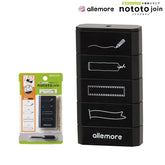 Shachihata nototo join 4-connected Stamp - Frame (Black Ink) - Default Title by Techo Treats Stationery