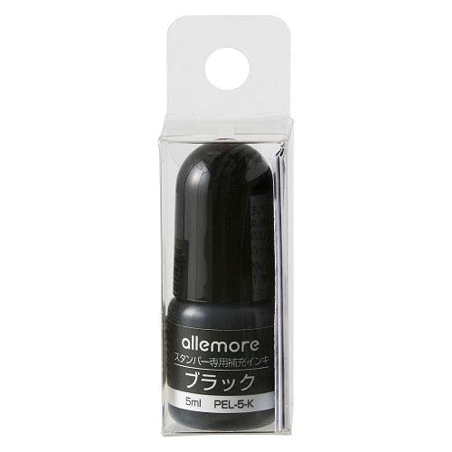 Shachihata nototo Stamp - Refill Ink 5ml (Black) - Default Title by Techo Treats Stationery