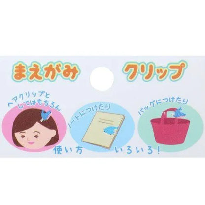 Shimaenaga Long-tailed Tit Hair Clip (2 pcs) - Default Title by Techo Treats Stationery