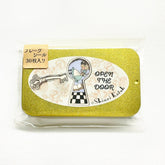 Shinzi Katoh Alice in Wonderland Flake Stickers in Tin - Open the Door - SEAL-DO - Default Title by Techo Treats Stationery