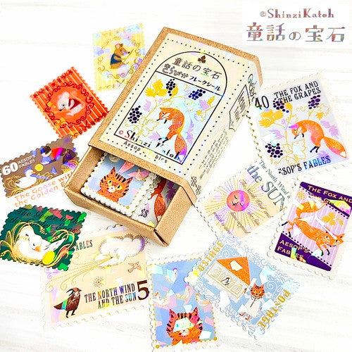 Shinzi Katoh Fairy Tale Jewels Sparkling Flake Stickers in Box - Aesop&