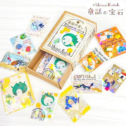 Shinzi Katoh Fairy Tale Jewels Sparkling Flake Stickers in Box - Aesop&