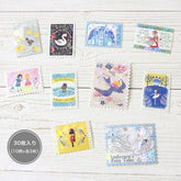 Shinzi Katoh Fairy Tale Jewels Sparkling Flake Stickers in Box - Andersen Fairy Tale 1 - SEAL-DO - Default Title by Techo Treats Stationery