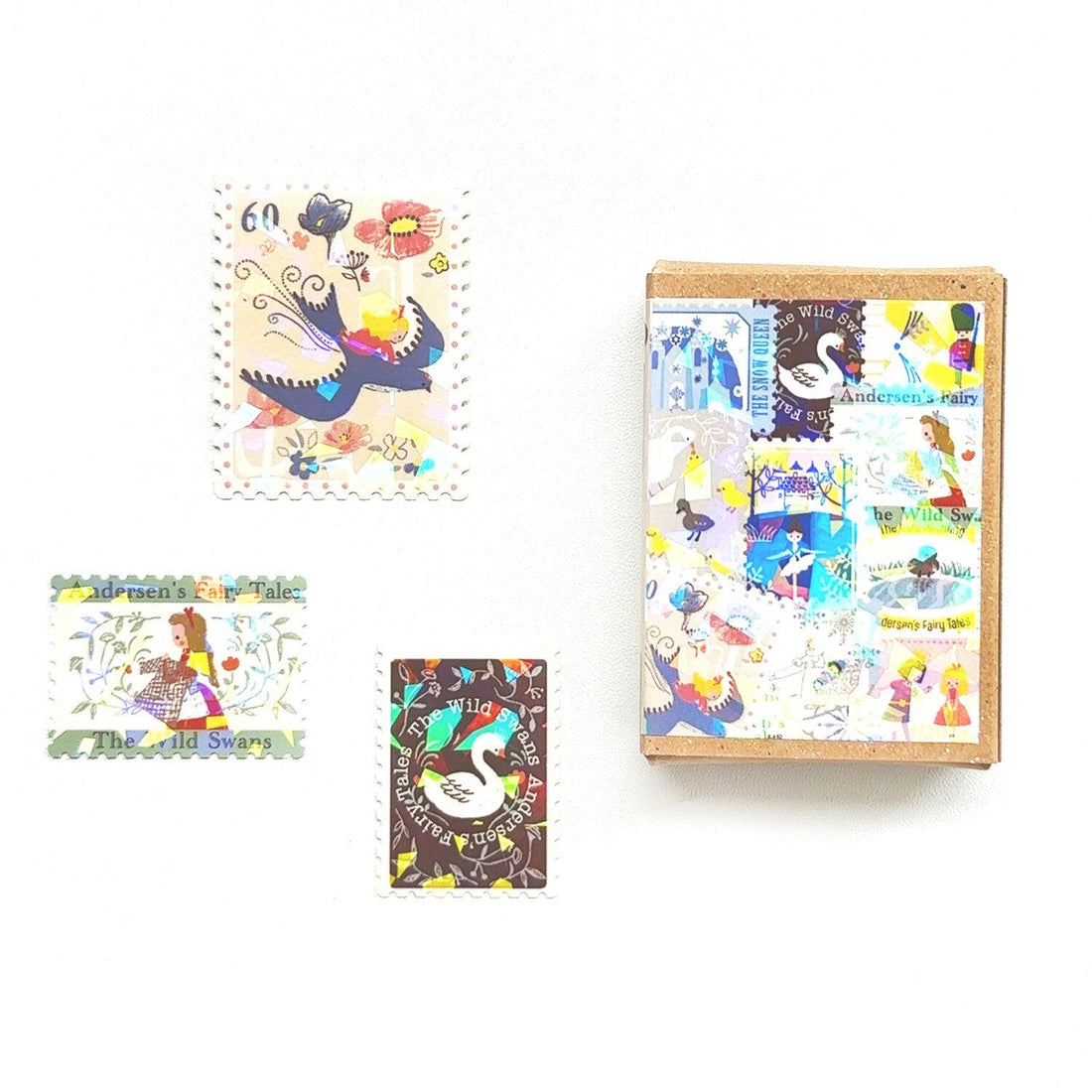 Shinzi Katoh Fairy Tale Jewels Sparkling Flake Stickers in Box - Andersen Fairy Tale 1 - SEAL-DO - Default Title by Techo Treats Stationery