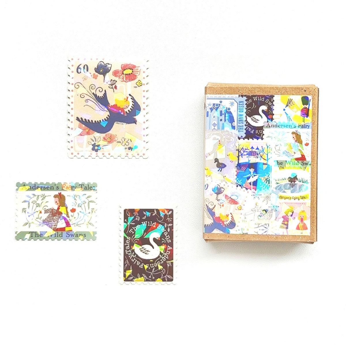 Shinzi Katoh Fairy Tale Jewels Sparkling Flake Stickers in Box - Andersen Fairy Tale 1 - SEAL-DO - Default Title by Techo Treats Stationery