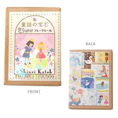 Shinzi Katoh Fairy Tale Jewels Sparkling Flake Stickers in Box - Andersen Fairy Tale 1 - SEAL-DO - Default Title by Techo Treats Stationery