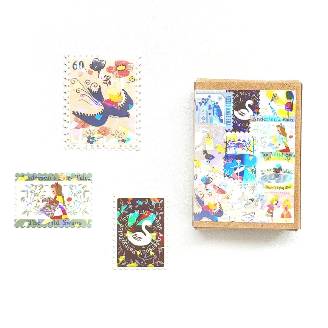 Shinzi Katoh Fairy Tale Jewels Sparkling Flake Stickers in Box - Andersen Fairy Tale 1 - Techo Treats