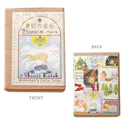 Shinzi Katoh Fairy Tale Jewels Sparkling Flake Stickers in Box - Andersen Fairy Tale 2 - Techo Treats