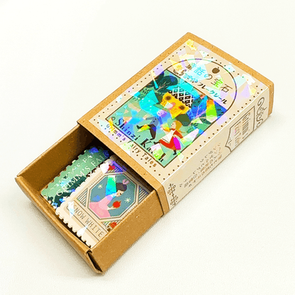 Shinzi Katoh Fairy Tale Jewels Sparkling Flake Stickers in Box - Grimm Fairy Tale 1 - SEAL-DO - Default Title by Techo Treats Stationery