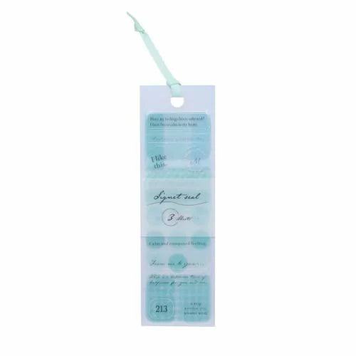 Signet seal PET Stickers - MINT - KAMIO JAPAN - Default Title by Techo Treats Stationery