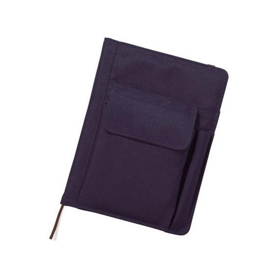 SMART FIT A5 Cover Notebook - Navy - Techo Treats