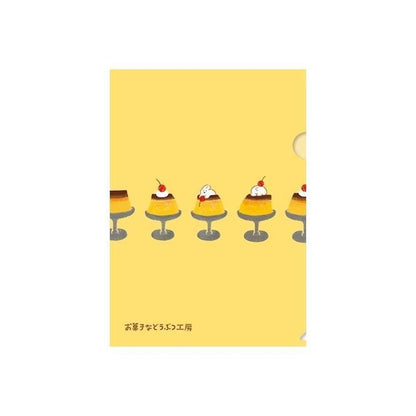 Snack Animal Studio B6 Clear Folder (2 pcs) - Cafe - Furukawa Shiko - Default Title by Techo Treats Stationery