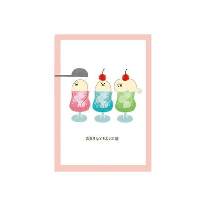 Snack Animal Studio B6 Clear Folder (2 pcs) - Cafe - Furukawa Shiko - Default Title by Techo Treats Stationery