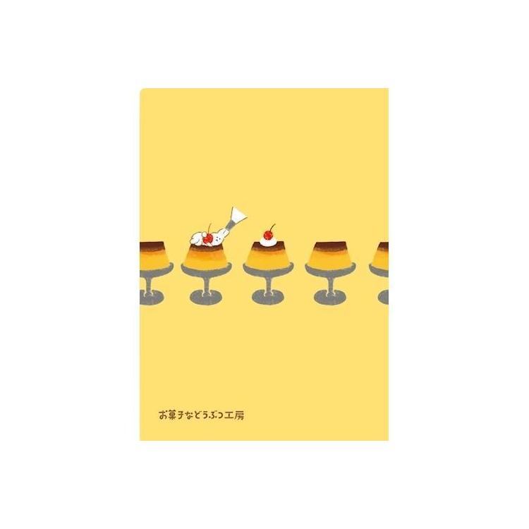 Snack Animal Studio B6 Clear Folder (2 pcs) - Cafe - Furukawa Shiko - Default Title by Techo Treats Stationery